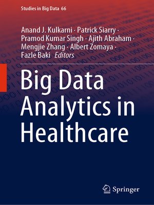 cover image of Big Data Analytics in Healthcare
